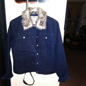 B.B and Dakota jean jacket